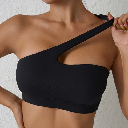 The One-Shoulder Sports Bra