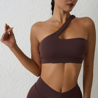 The One-Shoulder Sports Bra