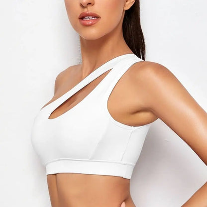 Le soutien-gorge de sport asymétrique