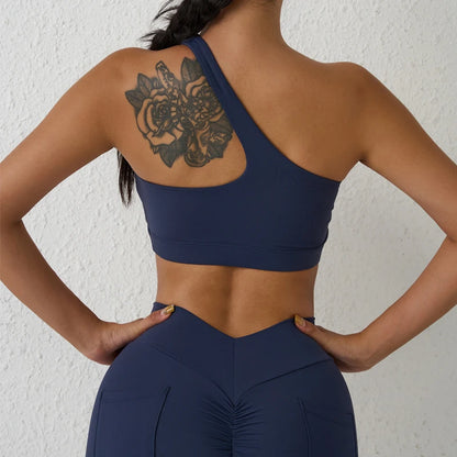 The One-Shoulder Sports Bra